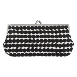 Marimekko Räsymatto Silmälasi Kukkaro Purse, White - Black