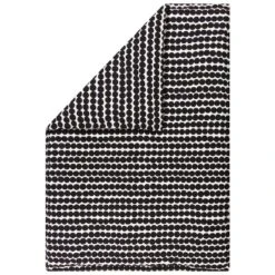 Marimekko Räsymatto Duvet Cover 150 X 210 Cm, White - Black
