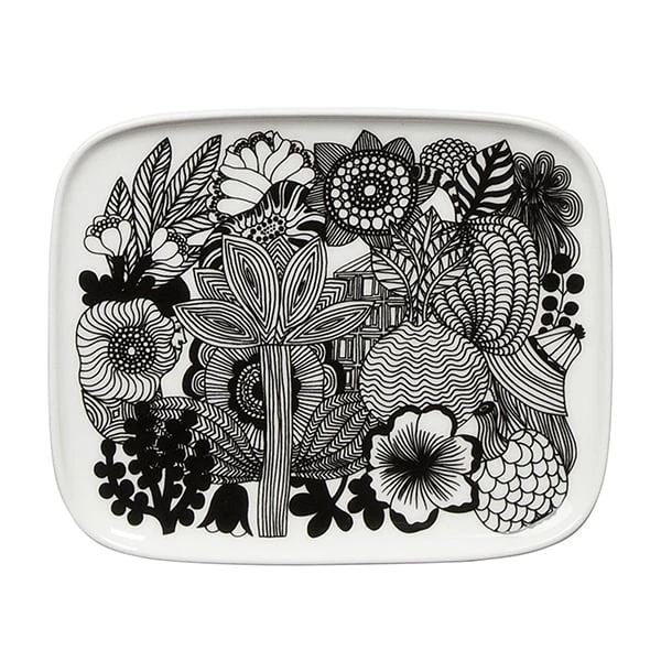 Marimekko Oiva - Siirtolapuutarha Plate 15 X 12 Cm 3 Marimekko Oiva - Siirtolapuutarha Plate 15 X 12 Cm