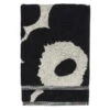 Marimekko Unikko Hand Towel, Cotton - Dark Blue -Marimekko 133 Marimekko 20 TH