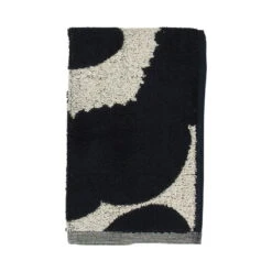 Marimekko Unikko Guest Towel, Cotton - Dark Blue