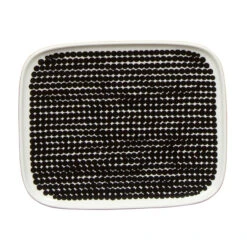 Marimekko Oiva - Räsymatto Plate 15 X 12 Cm