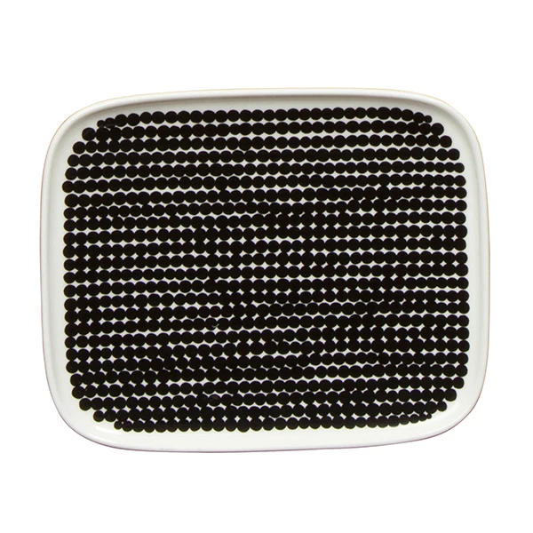 Marimekko Oiva - Räsymatto Plate 15 X 12 Cm 3 Marimekko Oiva - Räsymatto Plate 15 X 12 Cm
