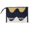 Marimekko Hipaus Pikku Lokki Cosmetic Bag, Dark Blue - Beige 1 Marimekko Hipaus Pikku Lokki Cosmetic Bag, Dark Blue - Beige -Marimekko 2007Marimekko AK