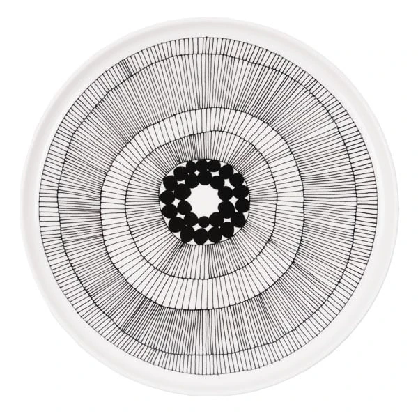 Marimekko Oiva - Siirtolapuutarha Plate 25 Cm 3 Marimekko Oiva - Siirtolapuutarha Plate 25 Cm