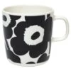 Marimekko Oiva - Unikko Mug 4 Dl, White - Black 2 Marimekko Oiva - Unikko Mug 4 Dl, White - Black -Marimekko 34 Marimekko 20 th