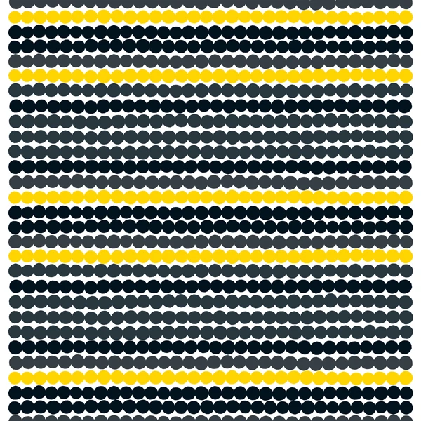 Marimekko Räsymatto Fabric, Black-yellow 3 Marimekko Räsymatto Fabric, Black-yellow