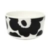 Marimekko Oiva - Unikko Bowl, 2,5 Dl, White - Black -Marimekko 37 Marimekko 20 th