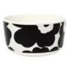 Marimekko Oiva - Unikko Bowl 5 Dl, White - Black -Marimekko 38 Marimekko 20 th