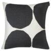 Marimekko Kivet Cushion Cover 50 X 50 Cm, Off White - Black -Marimekko 400 Marimekko TH
