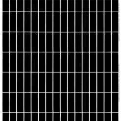 Marimekko Tiiliskivi Fabric, Black - White