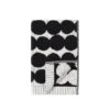 Marimekko Räsymatto Guest Towel, Black-white 2 Marimekko Räsymatto Guest Towel, Black-white -Marimekko 44Marimekkoajoulu HV