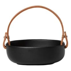 Marimekko Oiva - Pikku Koppa Serving Dish, Black
