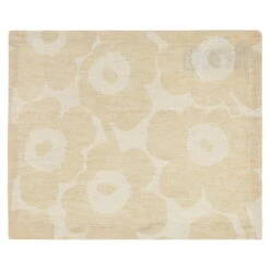 Marimekko Pieni Unikko Napkin, Off White - Beige