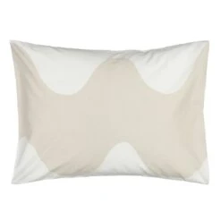 Marimekko 5 Marimekko Lokki Pillowcase 50 X 60 Cm, White - Beige
