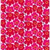 Marimekko Pieni Unikko Fabric, White - Red 1 Marimekko Pieni Unikko Fabric, White - Red -Marimekko 909Marimekko AK