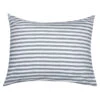 Marimekko Tasaraita Pillowcase, Grey - White -Marimekko 96Marimekko 16 iso