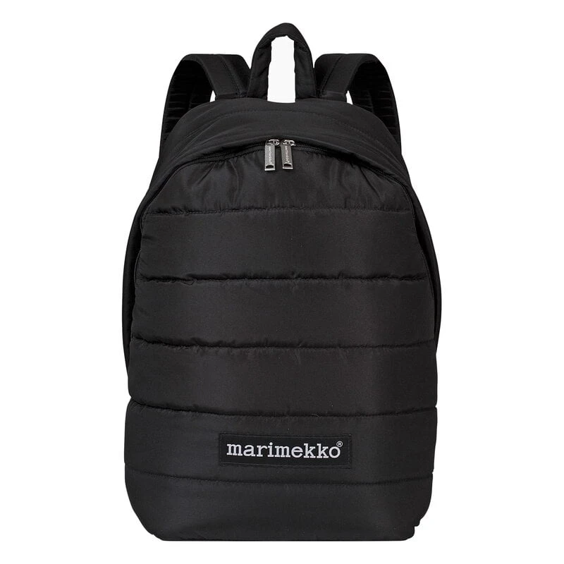 Marimekko Lolly Backpack, Black 3 Marimekko Lolly Backpack, Black