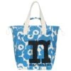 Marimekko Mono City Tote Unikko Shoulder Bag, Cotton - Light Blue 1 Marimekko Mono City Tote Unikko Shoulder Bag, Cotton - Light Blue -Marimekko MA091971 845role