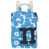 Marimekko Mono Backpack Unikko, Cotton - Light Blue -Marimekko MA091972 845role