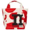 Marimekko Mono Mini Tote Pulloposti Bag, Cotton - Red 1 Marimekko Mono Mini Tote Pulloposti Bag, Cotton - Red -Marimekko MA091975 830role