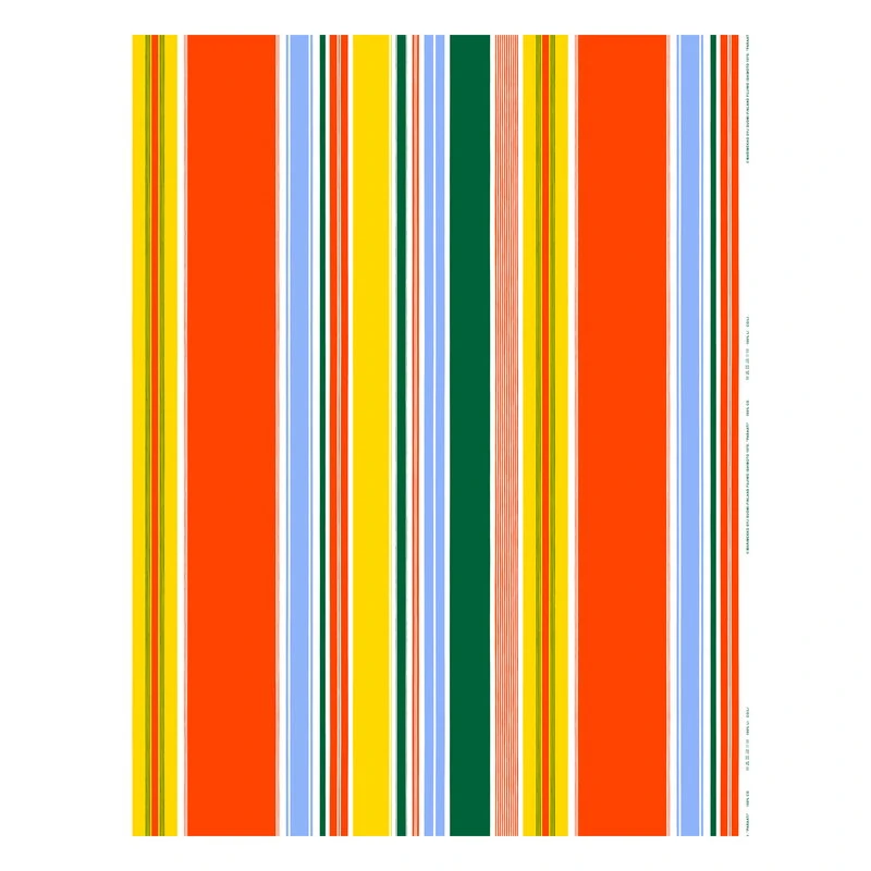 Marimekko Paraati Fabric, White - Multicolour 3 Marimekko Paraati Fabric, White - Multicolour