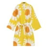 Marimekko Auringonkukka Bathrobe, Yellow - White 1 Marimekko Auringonkukka Bathrobe, Yellow - White -Marimekko MM 231 auringonkukka rantatakki FR1