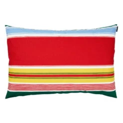 Marimekko Paraati Cushion Cover, 40 X 60 Cm, White - Multicolour