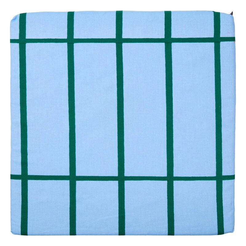 Marimekko Tiiliskivi Seat Cushion, Light Blue - Green 3 Marimekko Tiiliskivi Seat Cushion, Light Blue - Green