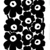 Marimekko Unikko Heavyweight Cotton Fabric, White - Black 1 Marimekko Unikko Heavyweight Cotton Fabric, White - Black -Marimekko MM21 Kangas3 SM