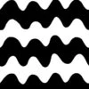 Marimekko Lokki Fabric, Black - White -Marimekko MM21 Lokki2 SM