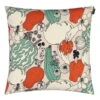 Marimekko Vihannesmaa Cushion Cover 50 X 50 Cm, Cotton - Red - Green -Marimekko MM21 Tyyny7 SM