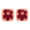 Marimekko Oiva - Unikko Plate, 10 X 10 Cm, 2 Pcs, White-powder-dark Red 2 Marimekko Oiva - Unikko Plate, 10 X 10 Cm, 2 Pcs, White-powder-dark Red -Marimekko MM 224 unikko plate 10x10cm 2pcs 072052 133 FR1