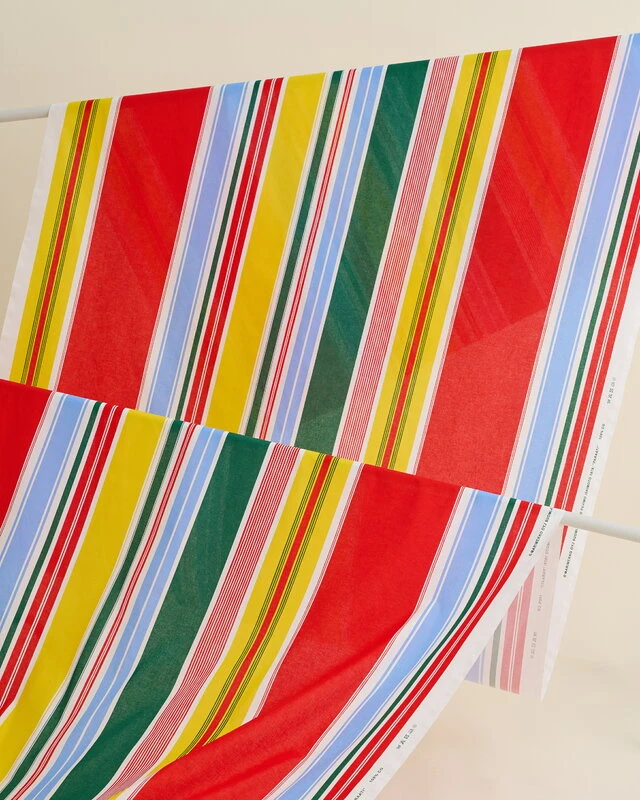 Marimekko Paraati Fabric, White - Multicolour 4 Marimekko Paraati Fabric, White - Multicolour - Image 2