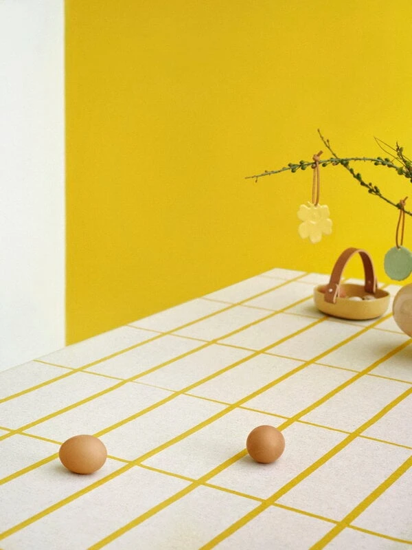 Marimekko Spring Deco Set, 2 Pcs, Light Yellow - Mint 3 Marimekko Spring Deco Set, 2 Pcs, Light Yellow - Mint - Image 2