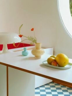 Marimekko Flower Vase, Mint Green -Marimekko MM 231 home campaign 2959 1