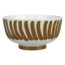 Marimekko Oiva - Hyräily Bowl, 3 L, White - Wet Sand