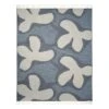 Marimekko Kevätkiuru Throw, Natural White - Dark Blue - Beige -Marimekko MM 231 kevatkiuru FR1