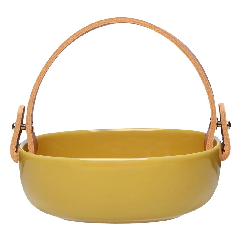 Marimekko Pikku Koppa Serving Dish, Yellow 3 Marimekko Pikku Koppa Serving Dish, Yellow