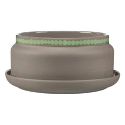 Marimekko Oiva - Siirtolapuutarha Flower Pot, 17,5 Cm, Terra - Mint