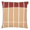 Marimekko Tiiliskivi Cushion Cover, 50 X 50 Cm, Beige-l.blue-reddish Brown 1 Marimekko Tiiliskivi Cushion Cover, 50 X 50 Cm, Beige-l.blue-reddish Brown -Marimekko MM 231 tiiliskivi cushion cover 50x50cm FR1