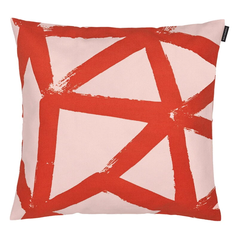Marimekko Ukkospilvi Cushion Cover, 40 X 40 Cm, Peach - Red 3 Marimekko Ukkospilvi Cushion Cover, 40 X 40 Cm, Peach - Red