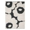 Marimekko Unikko Hand Towel, Grey - Off-white 2 Marimekko Unikko Hand Towel, Grey - Off-white -Marimekko MM 233 unikko ksipyyhe 50x70 FR1
