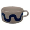 Marimekko Oiva - Seireeni Teacup, 2,5 Dl, Terra - Dark Blue 1 Marimekko Oiva - Seireeni Teacup, 2,5 Dl, Terra - Dark Blue -Marimekko MM 23ss seireeni tea cup 25 dl FR1