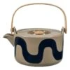 Marimekko Oiva - Seireeni Teapot, 0,7 L, Terra - Dark Blue 1 Marimekko Oiva - Seireeni Teapot, 0,7 L, Terra - Dark Blue -Marimekko MM 23ss seireeni tea pot 7 dl FR1