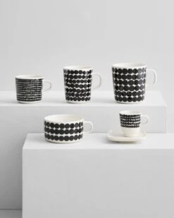 Marimekko Oiva - Siirtolapuutarha Espresso Cup And Plate -Marimekko MM Cont Oiva Rasymatoo mugs 3