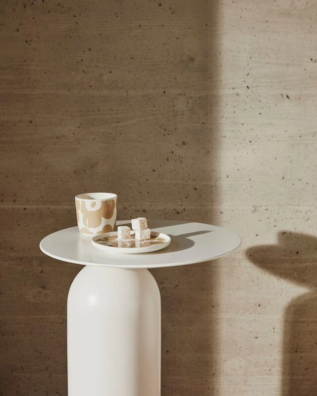 Marimekko Oiva - Unikko Plate 13,5 Cm, White - Beige 5 Marimekko Oiva - Unikko Plate 13,5 Cm, White - Beige - Image 3