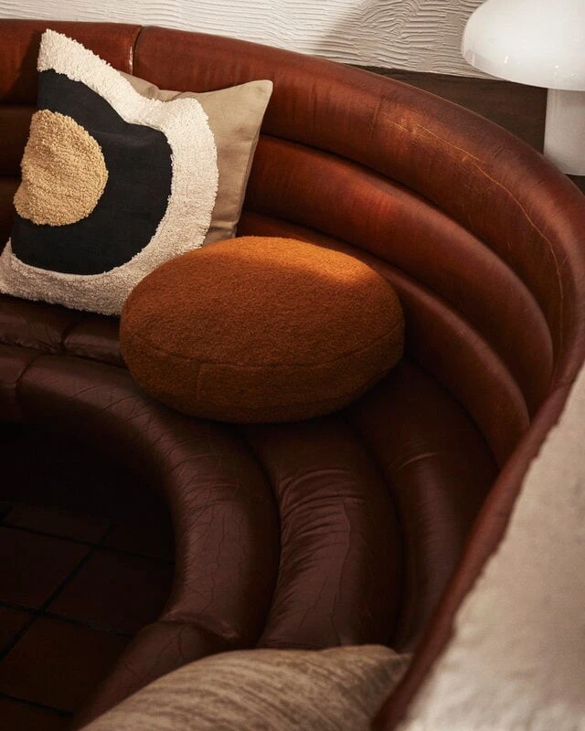 Marimekko Nasti Cushion, Dark Brown - Brown 4 Marimekko Nasti Cushion, Dark Brown - Brown - Image 2