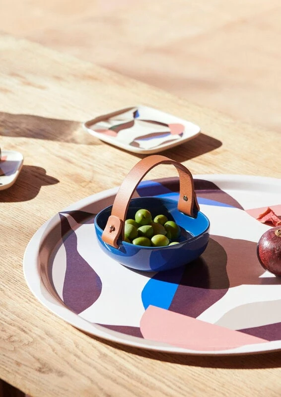 Marimekko Oiva - Berry Plate, 15 X 12 Cm, White - Blue - Powder - Red 8 Marimekko Oiva - Berry Plate, 15 X 12 Cm, White - Blue - Powder - Red - Image 6