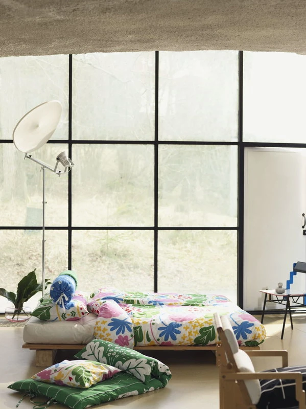 Marimekko Tiiliskivi Cushion Cover, 50 X 50 Cm, Black-white 8 Marimekko Tiiliskivi Cushion Cover, 50 X 50 Cm, Black-white - Image 6